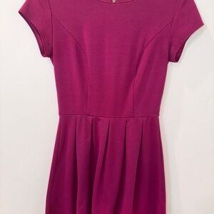 BCX Fuchsia Short Sleeve Dress